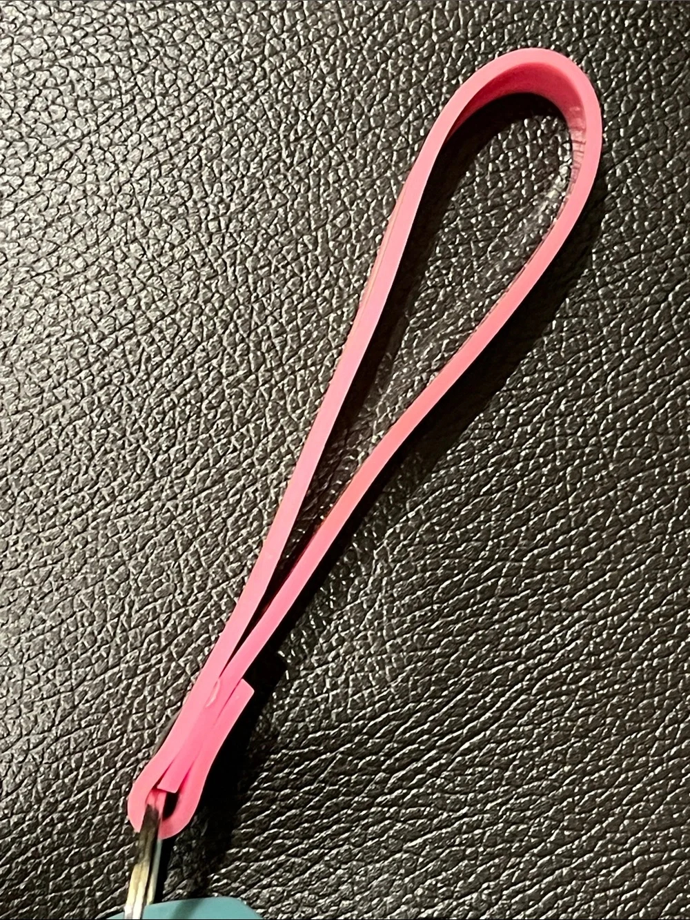 Claire's Pink Unicorn 'S' Key & Heart Charm Keychain and bag charm NWT